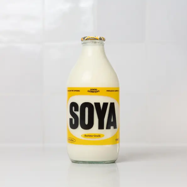 1 pint Soya Glass Bottle